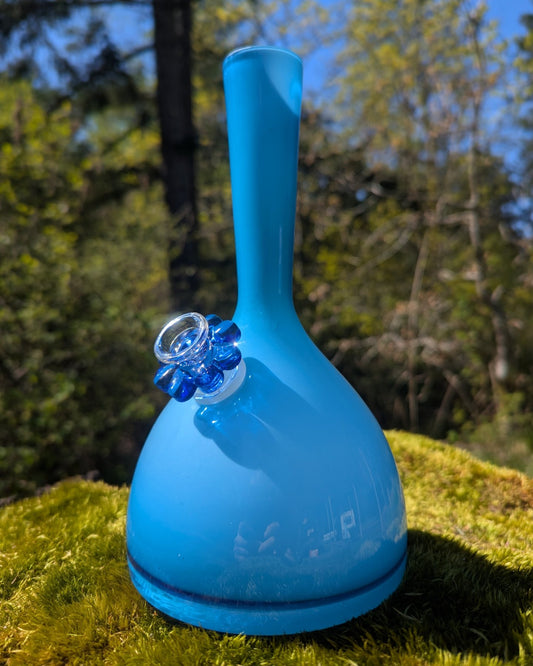 Holmegaard cased glass vase