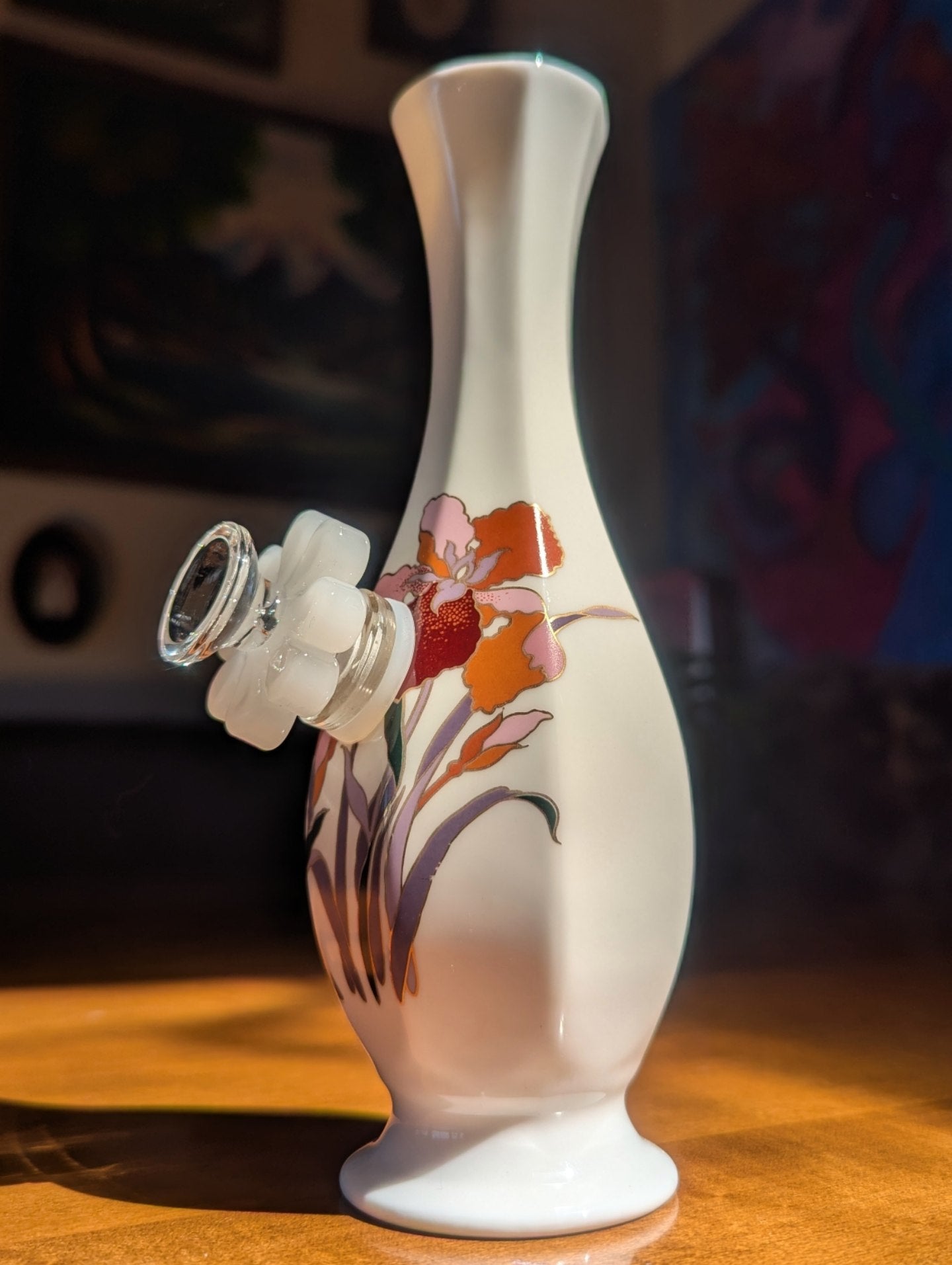 Japanese ceramic vase