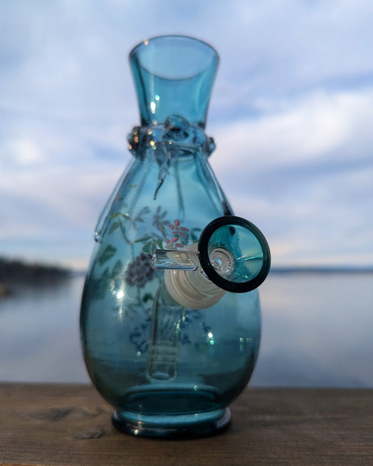 19th century Moser bud vase