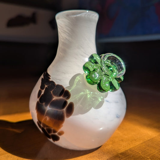 Small glass vase