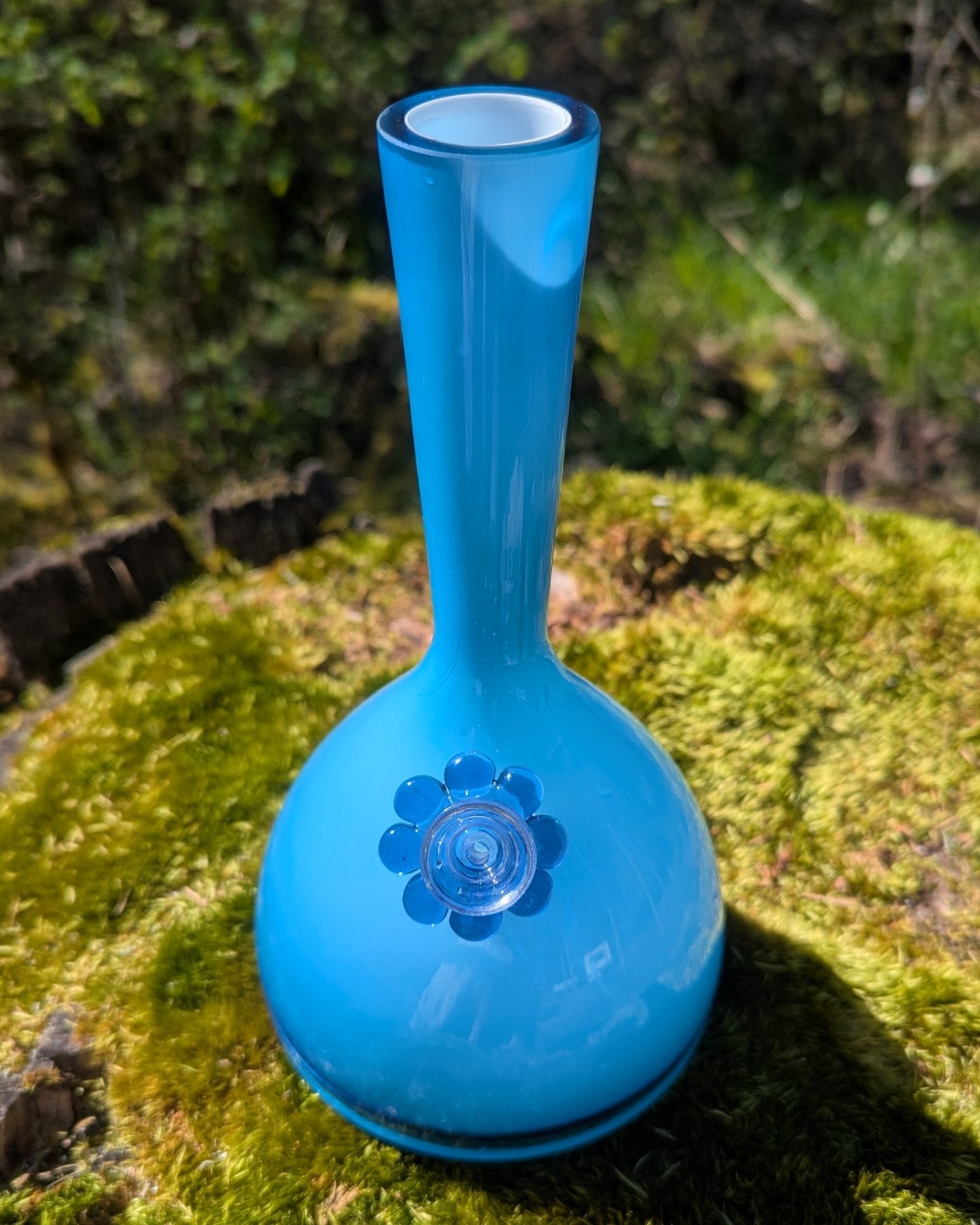 Holmegaard cased glass vase